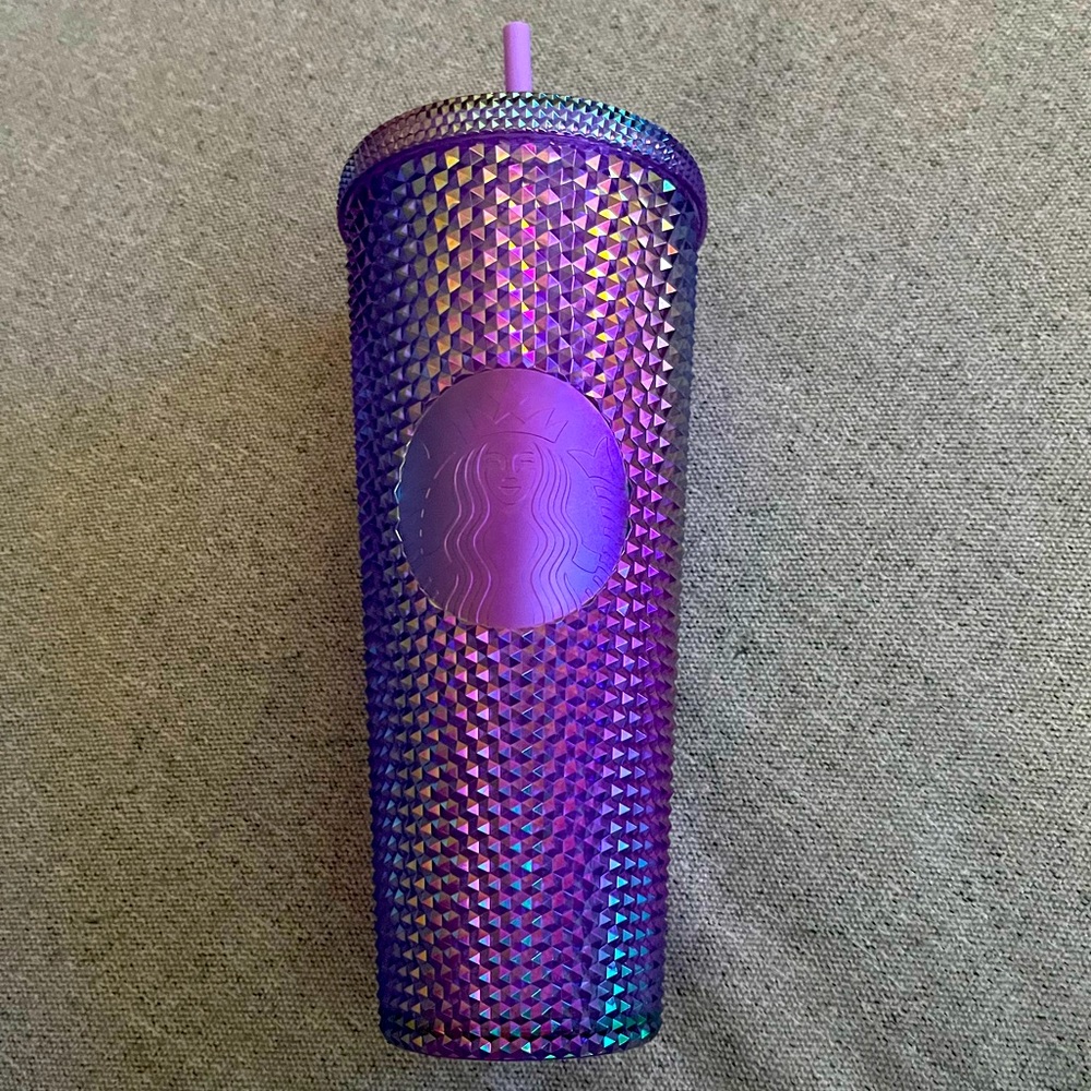 COPY - Starbucks Purple Chromatic Shine Studded Tumbler